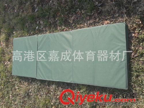 體操器材 廠家批發三折疊體操墊 海綿墊 摔跤墊 仰臥起坐墊原始圖片3