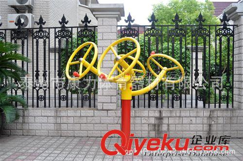 室外健身器材系列 太極推手器 雙人肩關節(jié)訓練器 太極推揉器 路徑健身器材原始圖片2