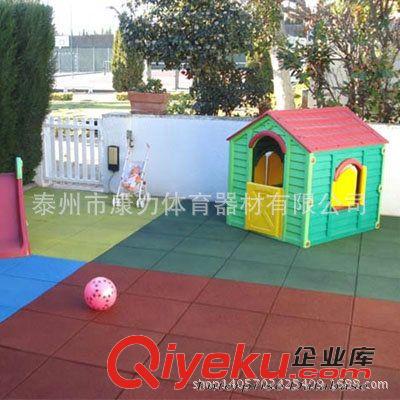其他體育用品系列 幼兒園塑膠 橡膠地墊 健身房鋪墊設施 橡膠地墊2.5cm