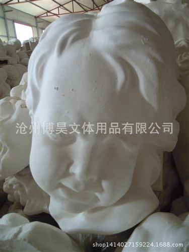 美術器材 供應教育配送 美術用品寫生教具(1)石膏像人面像tj