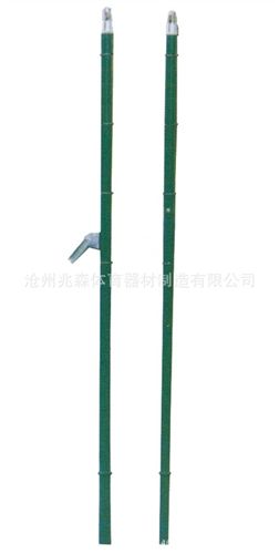 羽排足用品 低價(jià)供應(yīng)體育器材  ZS-3301 直插式羽毛球柱  插地式羽毛球柱