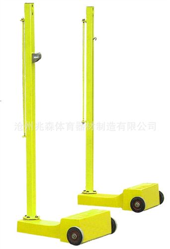 羽排足用品 供應 體育器材 ZS-3019-B  移動式純鑄鐵羽毛球柱 底座重100公斤原始圖片2