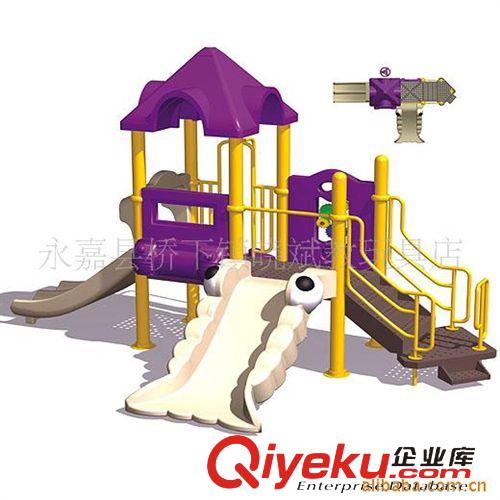 戶外游樂設備（木制） 供應小博士系列滑梯 木制小博士 兒童游樂設備原始圖片3