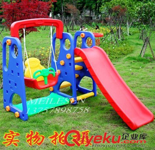 多功能滑梯秋千組合 兒童滑滑梯秋千組合 多功能滑梯秋千組合 幼兒滑滑梯 波浪滑滑梯原始圖片2