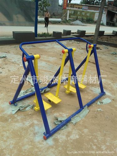 健身路徑系列 廠家供應(yīng) 室外健身路徑 兩聯(lián)漫步機 小區(qū)公園健身路徑原始圖片3