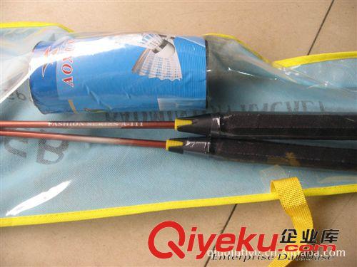 羽毛球用品 小額混批 優(yōu)質(zhì)羽毛球拍批發(fā)  耐迪111鐵合金帶球羽毛球拍原始圖片3