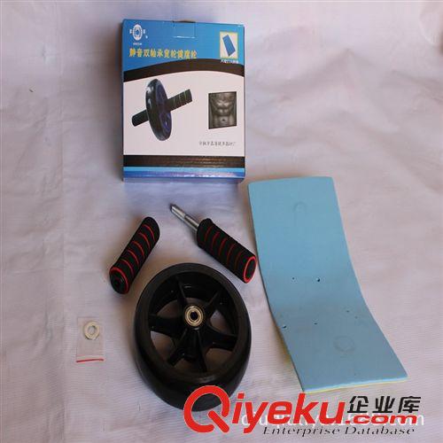 健身器材用品 廠家直銷 供應(yīng)家用健身器材批發(fā) 腹肌輪 單輪帶軸承健腹輪原始圖片3