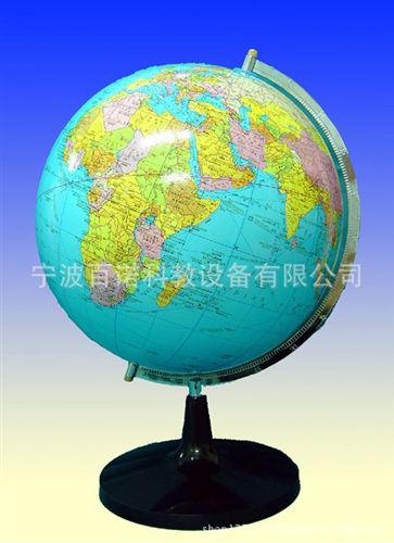地球儀 余姚地區(qū)地理教學(xué)器材【平面地形地球儀】原始圖片3