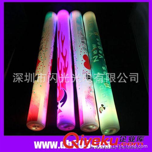 泡沫棒 深圳廠家直銷閃光泡沫棒  LED發(fā)光泡沫棒  七彩泡沫棒原始圖片3