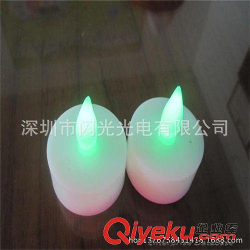 發光蠟燭 浪漫婚慶迷你蠟燭 愛心蠟燭  LED蠟燭原始圖片2