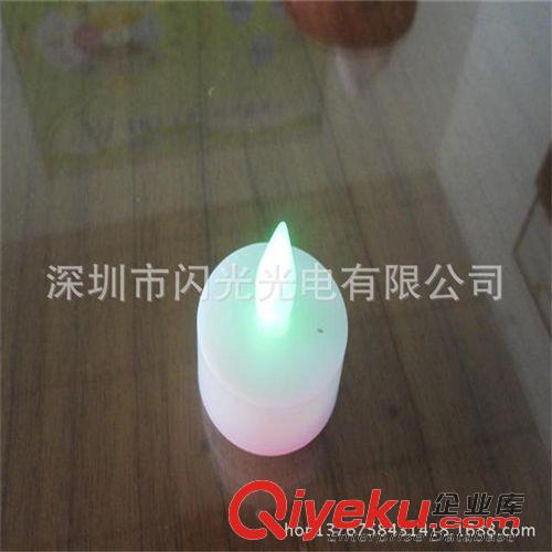 發(fā)光蠟燭 創(chuàng)意電子LED電子蠟燭 七彩浪漫婚慶蠟燭原始圖片2