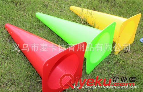 足球訓練器材 廠家直銷 足球標志桶 足球訓練障礙物 38CM路障 路樁 標志物原始圖片3