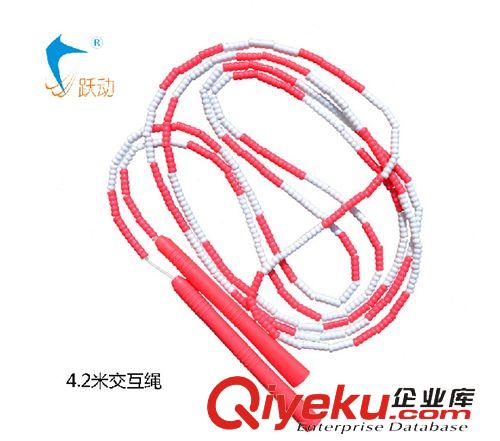 跳繩 雷克斯 LX-768 棉繩螺紋柄跳繩