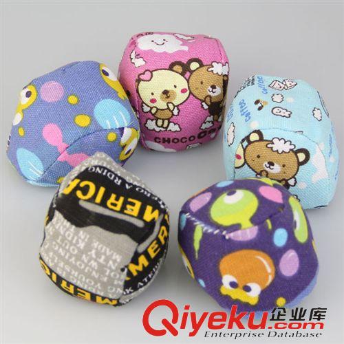兒童玩具 幼兒園小沙包 丟沙包 防漏卡通印花 帆布沙包 兒童沙包 防漏砂