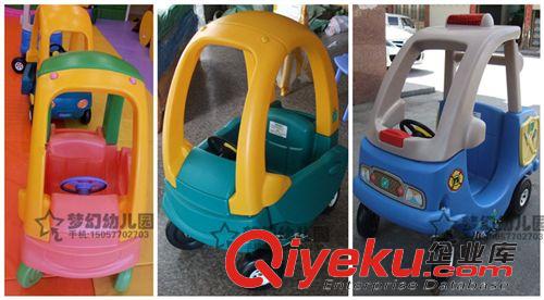 兒童學(xué)步車 新款臺(tái)灣隆成吹塑兒童幼兒塑料玩具公主車小房車金龜車助力學(xué)步車