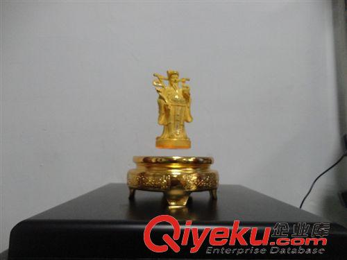 磁懸浮佛像 新款磁懸浮絨沙金禮品 單面財(cái)神qcjb {zj0}禮品{sx}