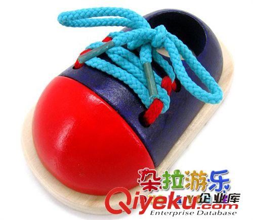 益智玩具 益智早教類玩具-寶寶自己動手系鞋帶 益智啟蒙幼兒教玩具 積木
