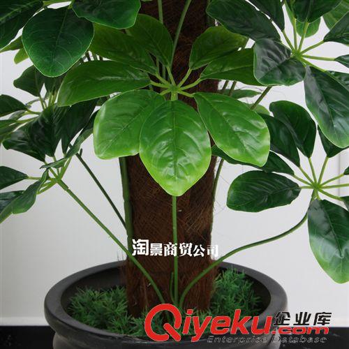 新品上市 大量批發(fā)仿真植物 大葉植物 客廳擺放盆景盆栽裝飾 90厘米小包棕原始圖片3