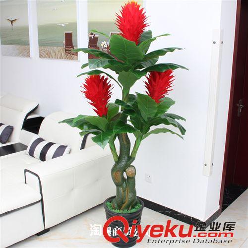 新品上市 批發(fā)仿真植物 S桿 仿真假樹 仿真盆景  過膠葉   1.6米新S桿月季