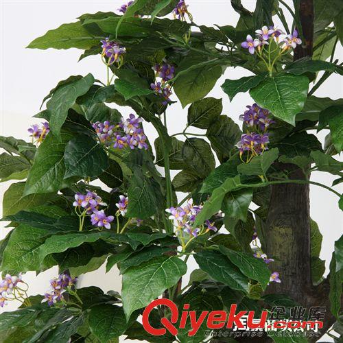 新品上市 供應(yīng)仿真植物 假樹假花 家居裝飾落地花藝  1.7米手感彎桿桂花樹原始圖片3
