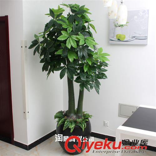 新品上市 新品tj批發(fā)仿真植物 仿真盆景 塑料 過(guò)膠葉 2.1米新古龍福星樹(shù)