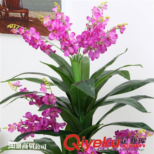 最熱銷仿真植物 專業(yè)仿真植物批發(fā) 人造樹商場裝飾盆栽仿真樹客廳 1.6m金龍香雪蘭原始圖片2