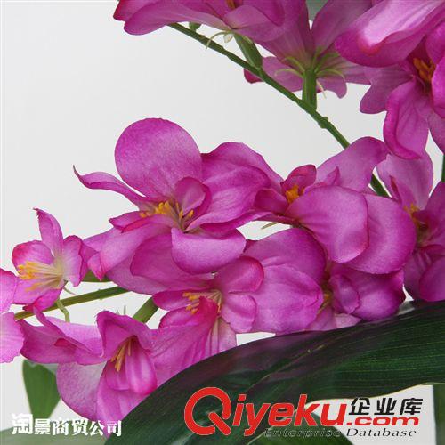 最熱銷仿真植物 專業(yè)仿真植物批發(fā) 人造樹商場裝飾盆栽仿真樹客廳 1.6m金龍香雪蘭原始圖片3