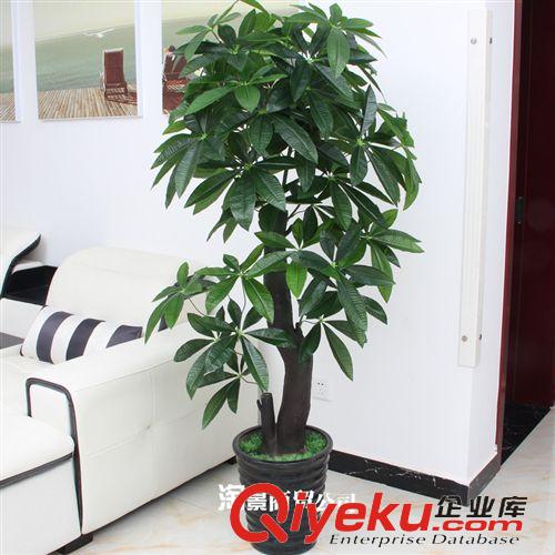 最熱銷仿真植物 仿真植物樹廠家批發(fā)假樹落地擺放盆栽仿真樹 1.6米過膠吉祥發(fā)財樹