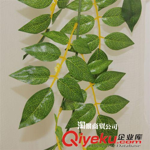 壁掛花條 特價供應(yīng)仿真塑料花藤 裝飾 遮擋管道專用藤條 巴黎紫藤花條1條原始圖片3