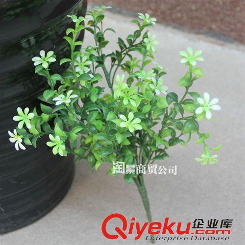 花盆 淘景廠家直銷(xiāo)仿真樹(shù)裝飾專(zhuān)用仿真花塑料假花辦公室批發(fā) 護(hù)盆小花原始圖片2