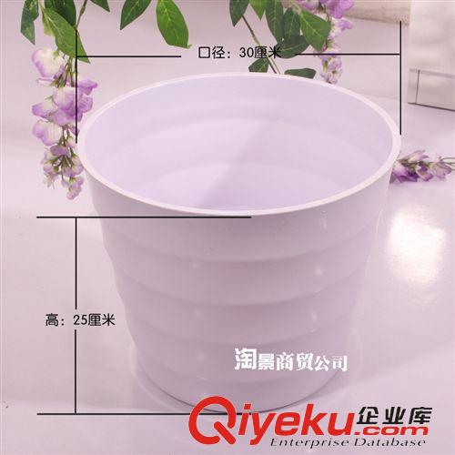花盆 2014新款加厚特大塑料盆 抗摔防壞 大樹專用 大氣仿瓷花盆大黑缸