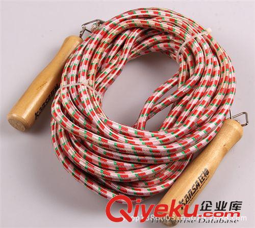 家用健身器材專(zhuān)區(qū) 5M長(zhǎng)跳繩高端荷木鋼彈簧手柄 群體多人集體跳繩 兒童健身鍛煉跳繩