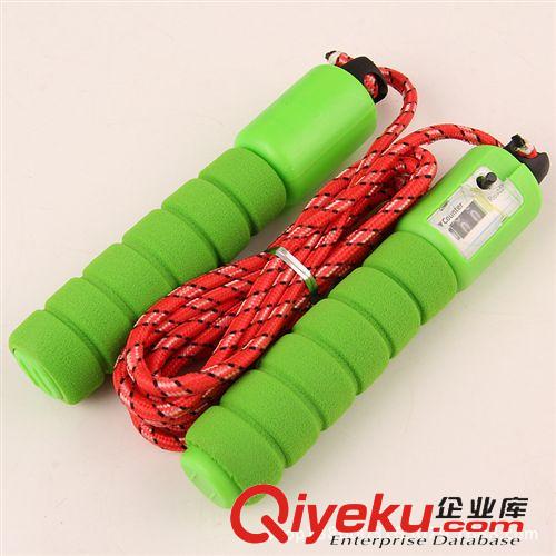家用健身器材專區 tj電子計數卡路里無線跳繩 jf塑身增高兩用健身器材跳繩批發原始圖片3