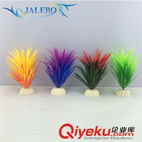 仿真水草 魚缸裝飾綠色植物仿真小水仙水草 生態魚缸裝飾仿真水草S012