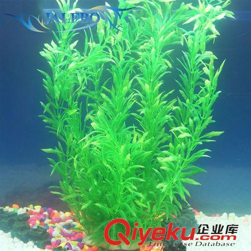仿真水草 供應水族箱魚缸造景裝飾仿真水草 多種品種仿真水草長綠草T001