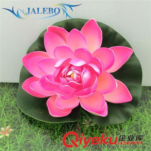 仿真荷花 水族館魚箱裝飾品仿真荷花 gd假荷花 多色可選