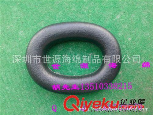 皮耳套 大量生產 熱壓成型記憶海綿耳套 進口蛋白皮耳機套原始圖片3
