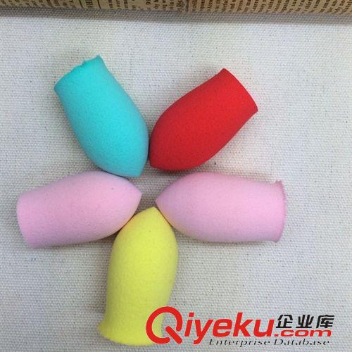 海綿制品 (新品促銷) 檸檬化妝粉撲 斜切乳膠粉撲 干濕兩用粉撲 子彈頭粉撲原始圖片3