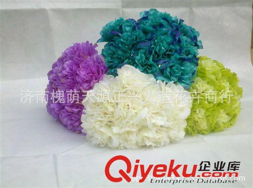 大麗花 攝影道具拍照用品婚慶絹花 仿真10頭大麗花廠價批發(fā)