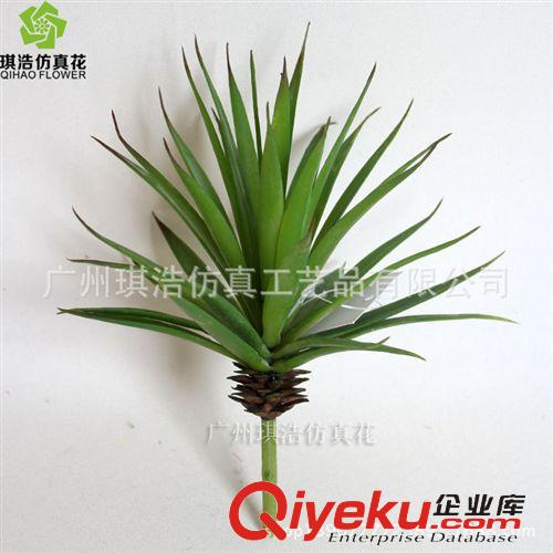 軟膠gf真 大劍葉   新品廠家直銷  gd絹布單支仿真花裝飾物配飾批發