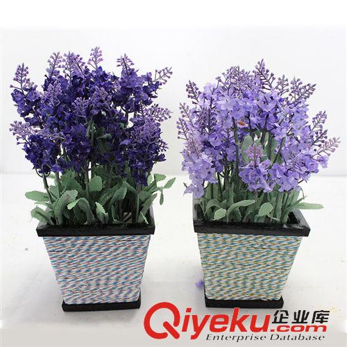 仿真花DIY 地中海普羅旺斯薰衣草仿真花套裝/假花/客廳陽臺裝飾花批發