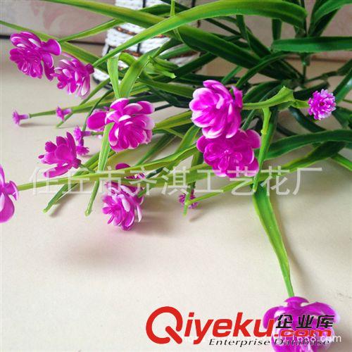 仿真樹枝 批發(fā)仿真花爆米花把花把束塑料把花裝飾花家居擺放花tj攝影道具原始圖片3