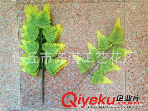 仿真樹(shù)枝 批發(fā) 仿真波斯葉蕨草熱帶植物裝飾植物波斯草插花配材 仿真樹(shù)葉原始圖片3