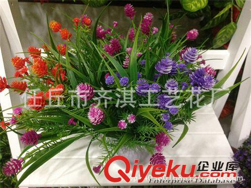 仿真盆景 滿天星勿忘我把束擺放花藝仿真田園綠植客廳裝飾廠家直銷原始圖片3