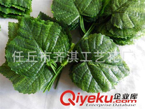 仿真藤條 批發(fā)仿真彩印葡萄葉掛飾吊頂裝飾管道綠葉藤蔓葡萄藤套裝壁掛客廳原始圖片3