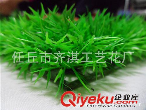 仿真草坪 tj批發(fā)仿真草坪雙層加密人造塑料草皮家居飾品仿真花水草四頭草原始圖片3