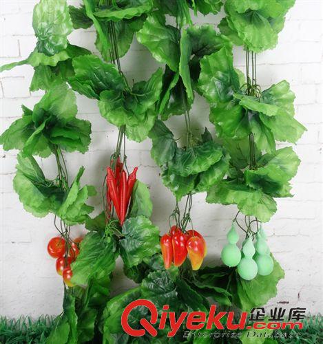 仿真花藤 廠家供應(yīng) 各種仿真水果藤條假葡萄 管道裝飾仿真花植物藤條原始圖片3