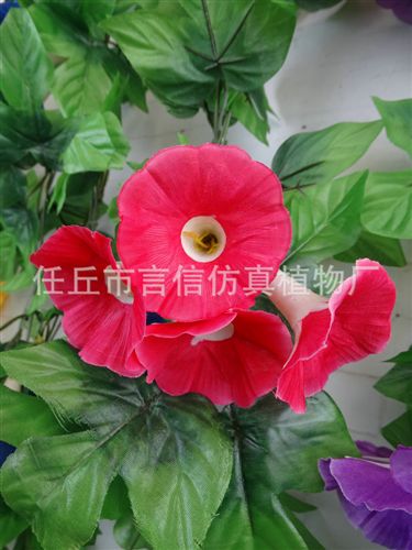 仿真花藤 婚慶假花定制 人造仿真塑料牽?；?客廳婚慶仿真塑料花原始圖片3