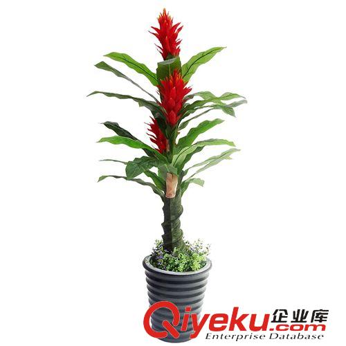 仿真植物 廠家供應(yīng)  三頭鴻運(yùn)當(dāng)頭  家居裝飾  落地花 仿真盆栽  假花原始圖片2