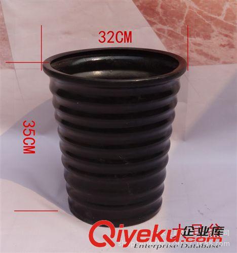 仿真花盆，花器類 大量批發(fā)塑料花盆 仿真植物樹假樹使用抗摔防壞花盆 仿瓷大號花盆原始圖片2